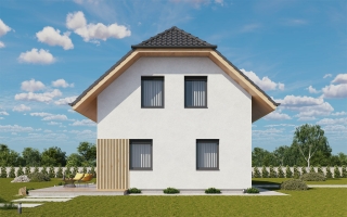 pohľad domu