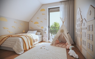 príklad interiéru domu