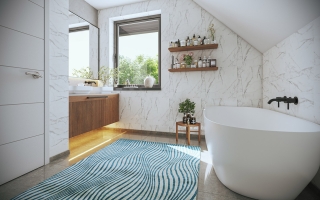 príklad interiéru domu