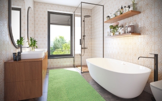 príklad interiéru domu