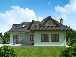 pohľad domu