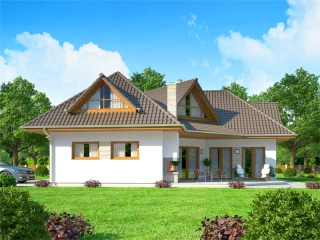 pohľad domu
