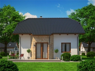 pohľad domu