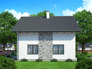 pohľad domu