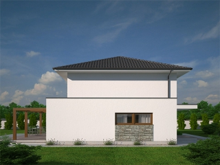pohľad domu