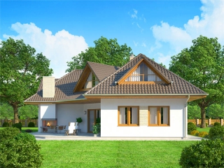 pohľad domu