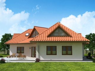 pohľad domu