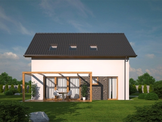 pohľad domu