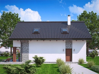 pohľad domu
