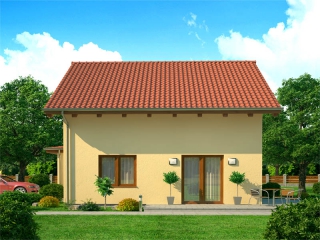 pohľad domu