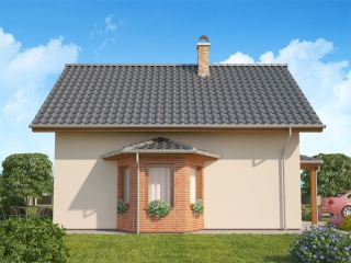 pohľad domu