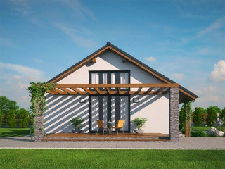 pohľad domu