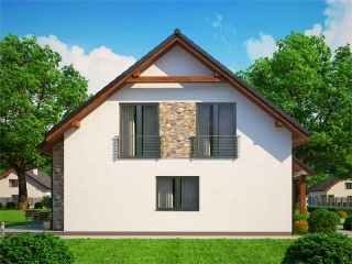 pohľad domu
