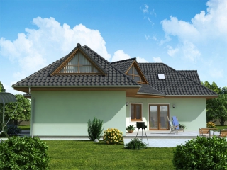 pohľad domu