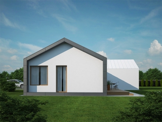 pohľad domu