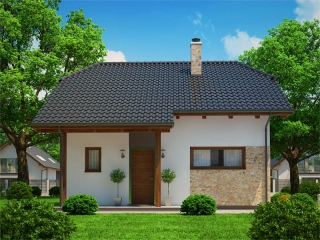 pohľad domu