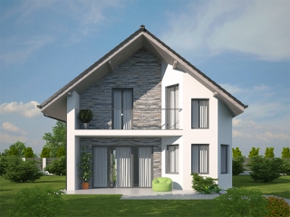pohľad domu