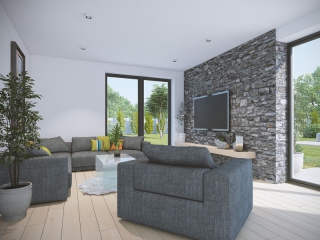 príklad interiéru domu