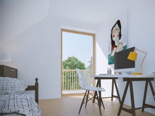 príklad interiéru domu