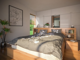 príklad interiéru domu