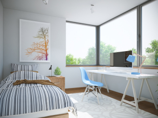 príklad interiéru domu