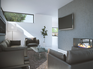 príklad interiéru domu