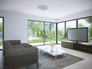 príklad interiéru domu