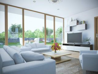 príklad interiéru domu