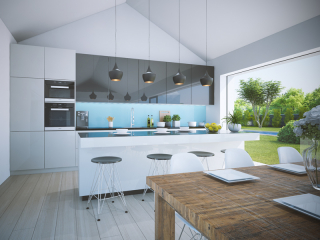 príklad interiéru domu