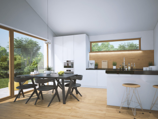 príklad interiéru domu