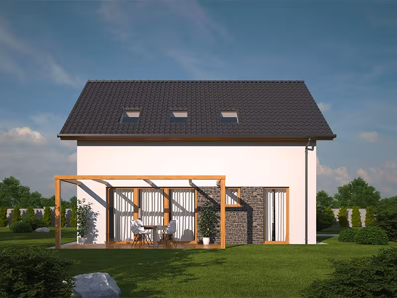 pohľad domu