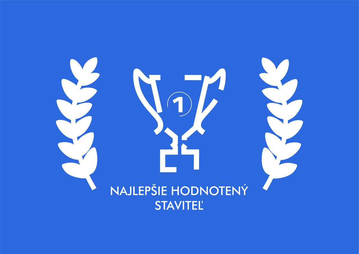 Najlepšie hodnotený staviteľ na Slovensku Najlepšie hodnotený staviteľ na Slovensku